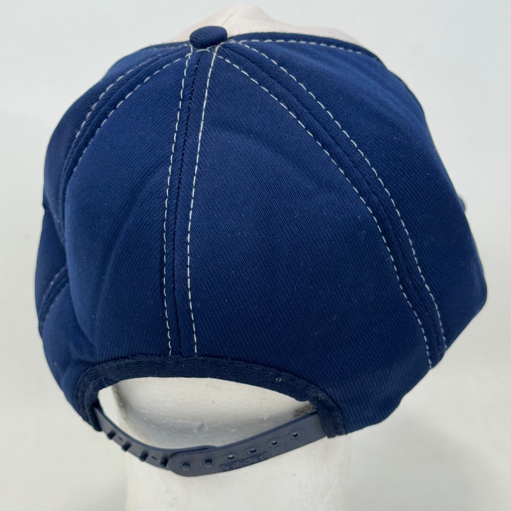 Vintage Coast To Coast Expressway Charlotte NC Trucker Hat Navy Blue Snapback - Picture 4 of 7